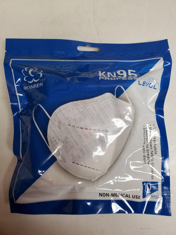 KN95 PROTECTIVE MASK (NON-MEDICAL USE) PACK OF 10** IN STOCK **