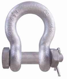 Galvanized Bolt and Nut Midland Carbon Anchor Shackle